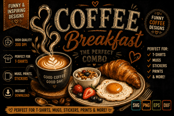 Coffee Breakfast Combo: A Designer's Review for Embroidery
