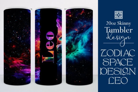 Cosmic Leo: A Designer's Review of the Space Tumbler Graphic