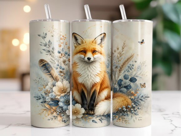 Floral Fox 20oz Tumbler Wrap: A Designer's Review
