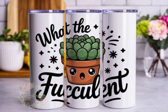 Funny Succulent Plant 20oz Tumbler Wrap Review