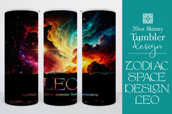 Leo Zodiac Space Tumbler Wrap 2: A Designer's Review