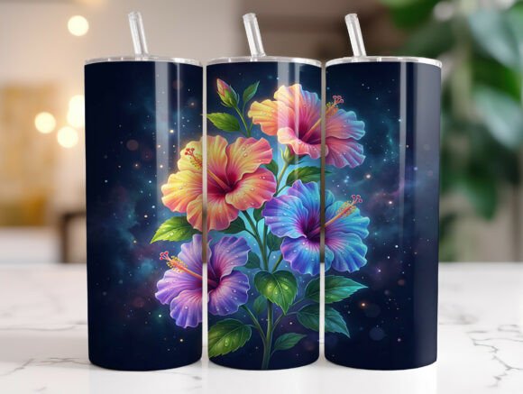 Luminous Fantasy Hibiscus 20oz Tumbler: A Designer's Review