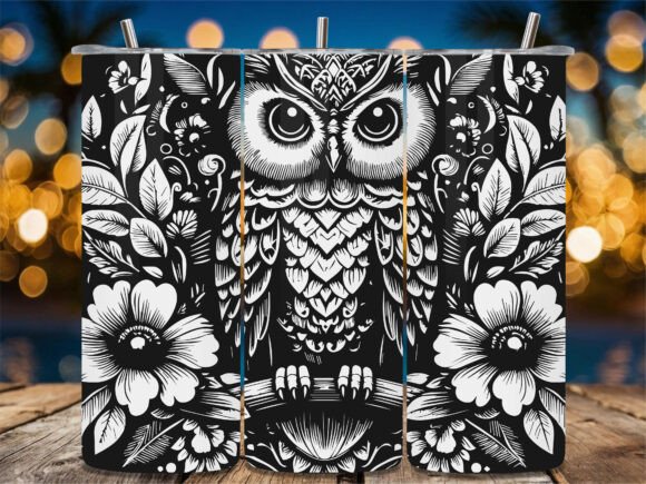 Owl Floral Mandala Tumbler: A Designer's Review