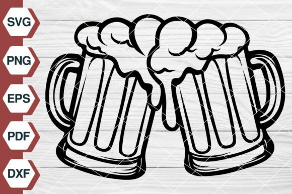 Review: Beer Mugs SVG EP504 for Embroidery Projects