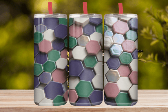 Review: Chic Hexagon Dreams Tumbler Wrap for Embroidery