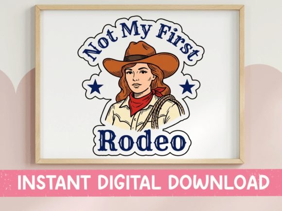 Review: Not My First Rodeo Quiet Cowgirl SVG for Embroidery