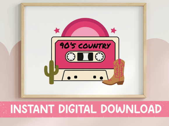 Review: Stitching the 90 s Country Cassette SVG