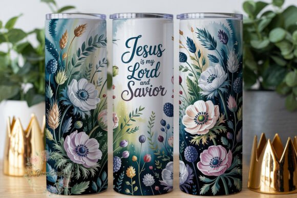 Review: Winter Floral Christian 20oz Tumbler Design