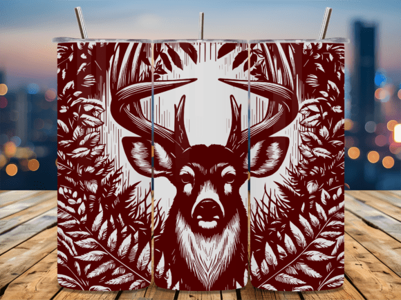 Rustic Buck Flowers Deer Tumbler: A Designer's Review