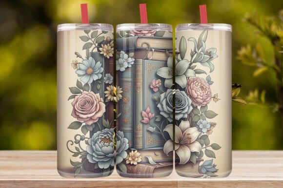 Vintage Botanical Books Tumbler Wrap: A Designer's Review