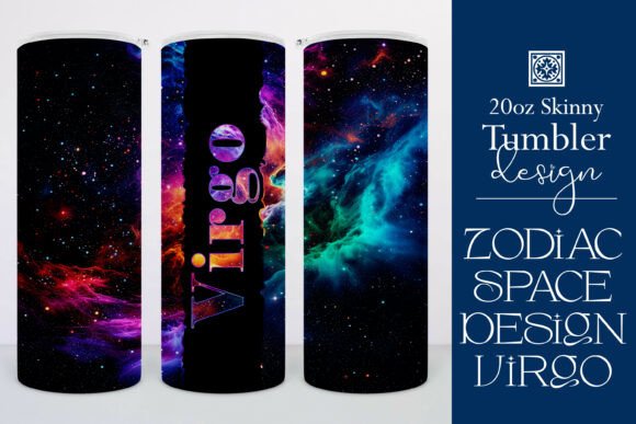 Virgo Zodiac Space Tumbler Wrap 1: A Designer's Review